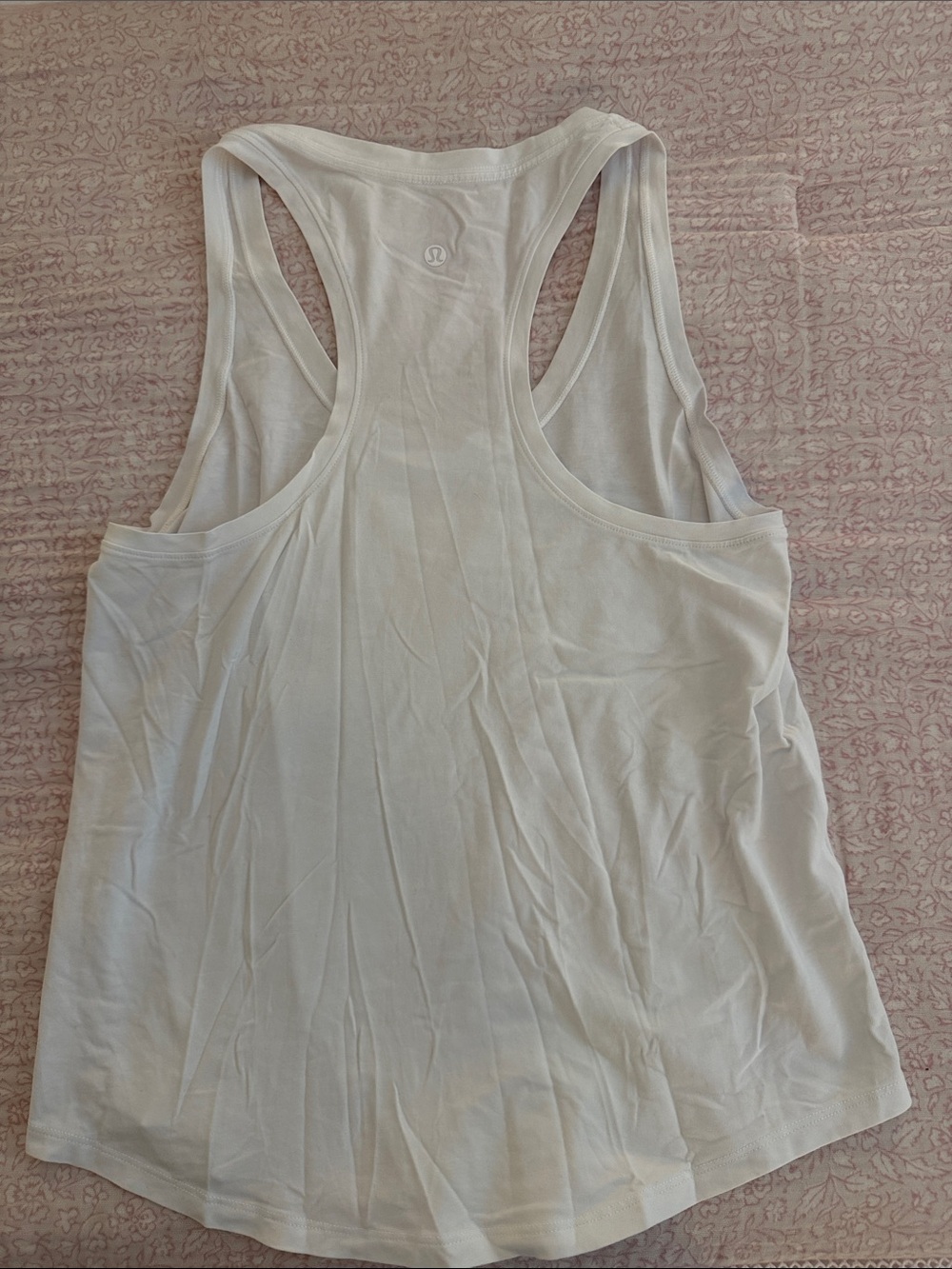 lululemon athletica White Racerback Tank - Women's Training Top